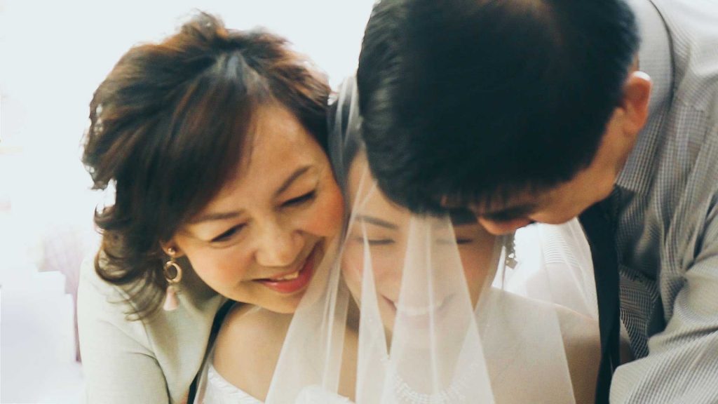Moments during veiling of Brenda - Wedding Videography Singapore